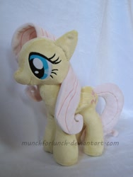 Size: 1368x1824 | Tagged: safe, artist:munchforlunch, fluttershy, irl, photo, plushie, solo