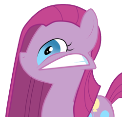 Size: 1379x1319 | Tagged: safe, pinkie pie, earth pony, pony, faic, faicamena, pinkamena diane pie, simple background, transparent background, twitch, vector