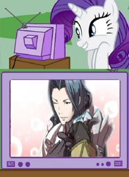 Size: 482x660 | Tagged: safe, rarity, pony, unicorn, exploitable meme, fire emblem, fire emblem: awakening, shipping, tv meme, virion