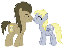 Size: 1600x1200 | Tagged: safe, derpy hooves, doctor whooves, pegasus, pony, female, mare