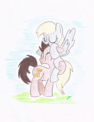 Size: 1483x1919 | Tagged: safe, derpy hooves, doctor whooves, pegasus, pony, female, mare