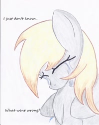 Size: 1685x2116 | Tagged: safe, derpy hooves, pegasus, pony, crying, female, image macro, mare