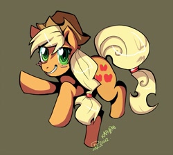 Size: 1147x1027 | Tagged: safe, artist:kaphrin, applejack, earth pony, pony, solo