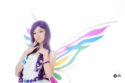 Size: 1200x800 | Tagged: safe, artist:eclecticmaniac, rarity, human, cosplay, glimmer wings, irl, irl human, photo, solo, wings