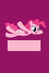 Size: 640x960 | Tagged: safe, artist:pixelkitties, pinkie pie, earth pony, pony, g4, equal rights, equal sign, equality, hilarious in hindsight, iphone wallpaper, simple background, solo, wallpaper