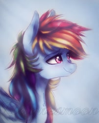 Size: 528x653 | Tagged: safe, artist:dagnesmoon, derpibooru import, rainbow dash, pegasus, pony, female, mare, solo