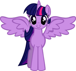 Size: 1600x1492 | Tagged: safe, artist:advance, derpibooru import, twilight sparkle, twilight sparkle (alicorn), alicorn, pony, simple background, transparent background, vector