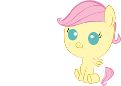 Size: 589x420 | Tagged: safe, artist:convoykaiser, fluttershy, pegasus, pony, baby, baby pony, babyshy, diaper, filly, foal, simple background, solo, transparent background