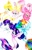 Size: 2119x3277 | Tagged: safe, artist:liaaqila, derpibooru import, applejack, fluttershy, pinkie pie, rainbow dash, rarity, twilight sparkle, mermaid, seapony (g4), equestria girls, my little pony: the movie, mane six, mermaidized, seaponified, seapony pinkie pie, smiling, species swap, that pony sure does love being a seapony, traditional art