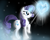 Size: 1931x1549 | Tagged: safe, artist:malamol, rarity, pony, unicorn, crystal heart, magic, solo