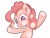 Size: 2100x1600 | Tagged: safe, artist:spikedmauler, pinkie pie, earth pony, pony, female, fourth wall, mare, pie, pink coat, pink mane