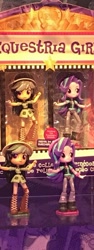 Size: 226x600 | Tagged: safe, daring do, starlight glimmer, equestria girls, doll, equestria girls minis, irl, photo, toy, toy fair, toy fair 2017