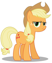 Size: 5000x6000 | Tagged: safe, artist:mamandil, applejack, earth pony, pony, wonderbolts academy, absurd resolution, applejack is not amused, simple background, transparent background, unamused, vector