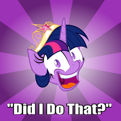 Size: 3000x3000 | Tagged: safe, derpibooru import, twilight sparkle, advice twilicorn, alicorn drama, family matters, steve urkel