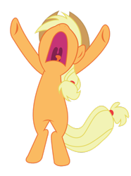 Size: 770x1037 | Tagged: artist needed, source needed, safe, applejack, earth pony, pony, the last roundup, simple background, transparent background, vector