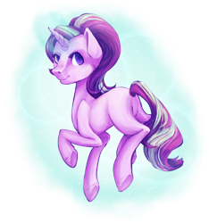 Size: 750x800 | Tagged: safe, artist:antleris, starlight glimmer, pony, unicorn, glow, magic, missing cutie mark, simple background, solo, transparent background