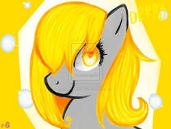 Size: 1024x768 | Tagged: safe, artist:sonysoulcat1998, derpy hooves, pegasus, pony, female, mare, solo