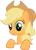 Size: 448x620 | Tagged: safe, applejack, earth pony, pony, applestare, simple background, solo, transparent background, vector