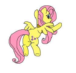 Size: 921x889 | Tagged: safe, artist:sylis1232, fluttershy, pegasus, pony, keep calm and flutter on, butt, female, mare, plot, solo