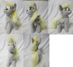 Size: 934x855 | Tagged: safe, artist:rens-twin, derpy hooves, pegasus, pony, female, irl, mare, photo, plushie, solo