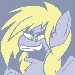 Size: 576x576 | Tagged: safe, artist:pembroke, derpy hooves, oc, oc:jerky hooves, pegasus, pony, female, mare, solo