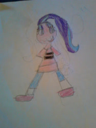 Size: 346x461 | Tagged: safe, artist:fee-f33, starlight glimmer, equestria girls, equestria girls-ified, solo, traditional art