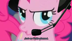 Size: 540x304 | Tagged: safe, pinkie pie, earth pony, pony, image macro, solo