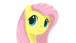 Size: 1920x1080 | Tagged: safe, artist:zombie-burrito, fluttershy, pegasus, pony, female, mare, pink mane, solo, yellow coat