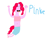 Size: 1262x1360 | Tagged: safe, pinkie pie, female, freehand, humanized, pink coat, pink mane, pink tail, smiling