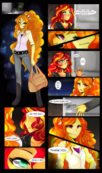 Size: 1127x1920 | Tagged: safe, artist:silvertrash, adagio dazzle, sunset shimmer, equestria girls, comic, fanfic art, female, i wanna be your pony, imminent sex, lesbian, shipping, sunsagio