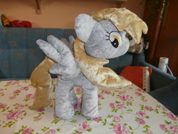 Size: 1024x768 | Tagged: safe, artist:binary-blitz, derpy hooves, pegasus, pony, female, irl, mare, photo, plushie, solo