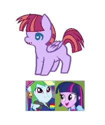 Size: 314x373 | Tagged: safe, artist:berrypunchrules, derpibooru import, rainbow dash, twilight sparkle, equestria girls, simple background, transparent background