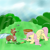 Size: 1200x1200 | Tagged: safe, artist:cyb3rwaste, fluttershy, winona, pegasus, pony, carrot, do not want, duo