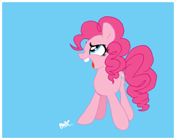 Size: 826x657 | Tagged: safe, artist:pandadox, pinkie pie, earth pony, pony, solo