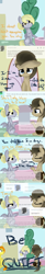 Size: 465x2819 | Tagged: safe, artist:lilliesinthegarden, derpy hooves, doctor whooves, oc, pegasus, pony, ask, cafe, comic, cute, female, fountain, mare, nurse turner, pregnant, saddle bag, tumblr, yelling