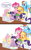 Size: 1600x2605 | Tagged: safe, artist:aleximusprime, derpibooru import, applejack, fluttershy, pinkie pie, rainbow dash, rarity, spike, twilight sparkle, dragon, earth pony, pegasus, pony, unicorn, comic, computer, laptop computer, mane seven, mane six, reaction, redraw