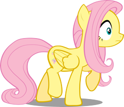 Size: 6000x5192 | Tagged: safe, artist:sairoch, fluttershy, pegasus, pony, absurd resolution, simple background, transparent background, vector