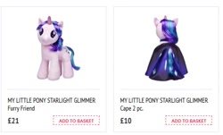 Size: 482x292 | Tagged: safe, starlight glimmer, build-a-bear, clothes, dress, irl, photo, plushie