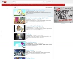 Size: 1153x929 | Tagged: safe, screencap, derpy hooves, pegasus, pony, barely pony related, confidential, derpygate, error, female, first world anarchist, mare, print screen, youtube