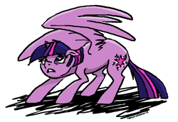 Size: 822x565 | Tagged: safe, artist:vampireselene13, derpibooru import, twilight sparkle, twilight sparkle (alicorn), alicorn, pony