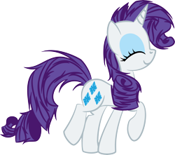 Size: 6902x6099 | Tagged: safe, artist:the-engineers-hats, rarity, pony, unicorn, absurd resolution, messy mane, solo