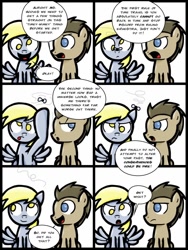 Size: 768x1024 | Tagged: safe, artist:alcoconut, derpy hooves, doctor whooves, pegasus, pony, comic, female, mare