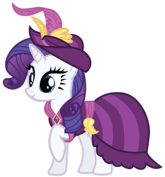 Size: 1024x1097 | Tagged: safe, artist:margonathefox, rarity, pony, unicorn, clothes, coronation dress, dress, hat, simple background, solo, transparent background, vector