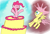 Size: 800x542 | Tagged: safe, artist:tggeko, fluttershy, pinkie pie, earth pony, pegasus, pony, cake, pop out cake