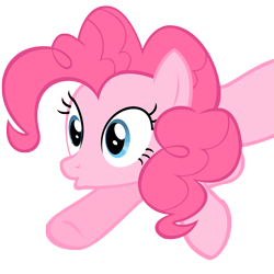 Size: 3000x3000 | Tagged: safe, artist:sagrag, pinkie pie, earth pony, pony, reaction image, simple background, transparent background, vector