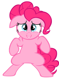 Size: 4000x5250 | Tagged: safe, artist:grendo11, pinkie pie, earth pony, pony, simple background, transparent background, vector