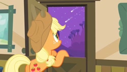 Size: 1280x720 | Tagged: safe, screencap, applejack, earth pony, pony, apple family reunion, applejack's parents, shooting stars