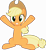 Size: 5000x5440 | Tagged: safe, artist:fehlung, applejack, earth pony, pony, absurd resolution, hug, simple background, solo, transparent background, vector