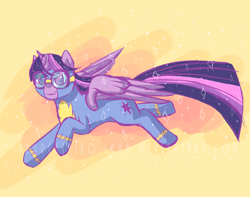 Size: 1024x806 | Tagged: safe, artist:aisuroma, derpibooru import, twilight sparkle, twilight sparkle (alicorn), alicorn, pony, female, mare, wonderbolts uniform