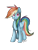 Size: 1200x1600 | Tagged: safe, artist:wolfchen999, derpibooru import, rainbow dash, pegasus, pony, female, mare, multicolored hair, simple background, smiling, solo, transparent background